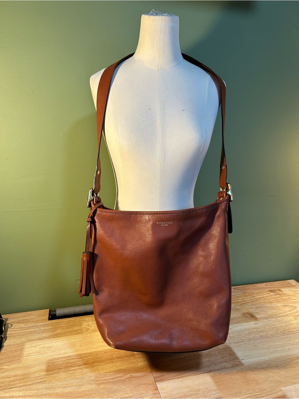 Coach Legacy Duffle in Cognac